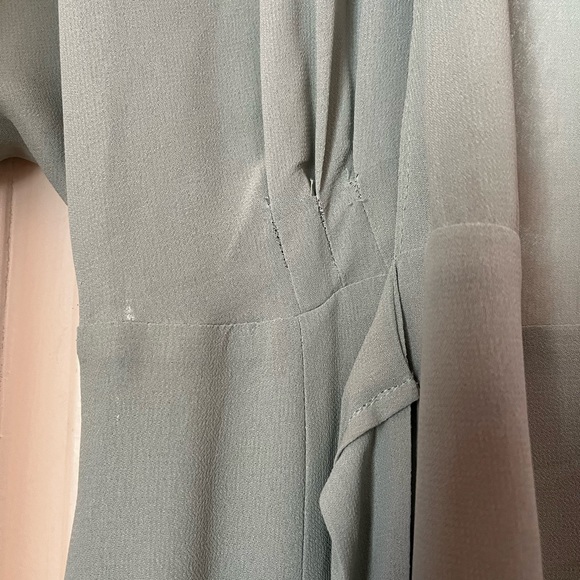 Brand new Reformation Winslow dress in Celadon Green Wrap Maxi (NWT) - Picture 5 of 9